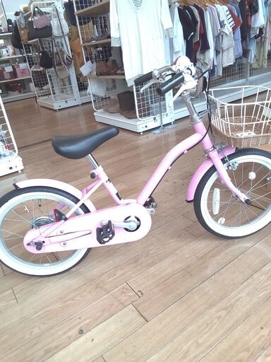 ★ジモティ割あり★  子供用自転車 16インチ ピンク クリーニング済み TK2687