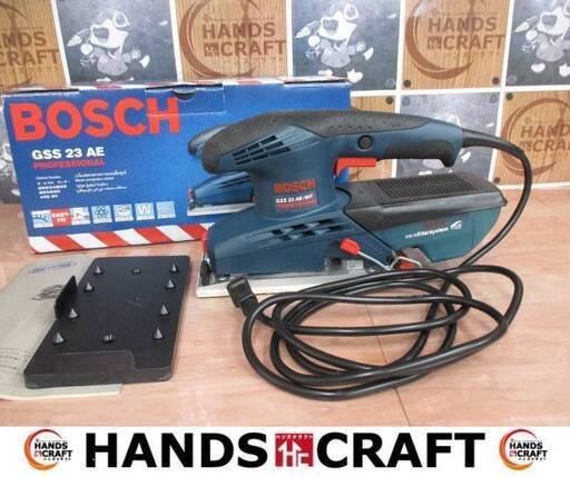 ボッシュ　BOSCH　GSS23AE/MF　仕上げサンダ　中古美品　コード式　【ハンズクラフト宜野湾店】