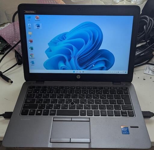 1年保証（Windows 11+Office2021年）HP ELITEBOOK 820　（１台目）