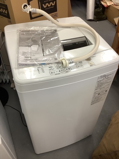 ＊【2023年製】AQUA アクア 全自動電気洗濯機 AQW-KS6N 6.0kg 動作品 中古美品