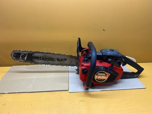 ★動作未確認★新ダイワ チェンソー E406AV Shindaiwa  エンジンチェーンソー  新ダイワ 農業 林業 農機具