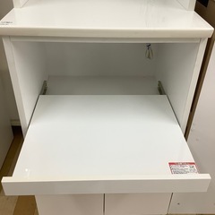 トレファク ラパーク岸和田店】2枚扉 ホワイト スリムタイプ 