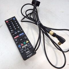 まだ出さない　新札幌 SHARP 液晶テレビ 2T-C22DE リモコン付き 幅50.5×高さ33×奥行10.5 No.2677