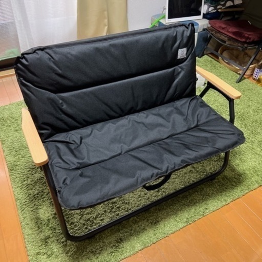 DOD グッドラックソファ ブラック