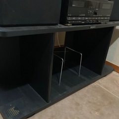 SONY コンポ レコードプレーヤー ラック付き