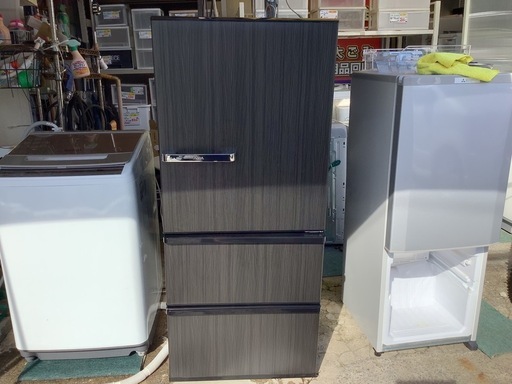 【リサイクルサービス八光】2022年製　AQUA　272L　3ドア冷蔵庫　AQR-SV27N-K