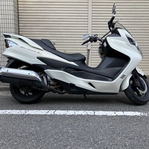 スカイウェイブ CJ46A 250-S-3タイプSベーシック、インジェクション、自賠責R7年7月25日付いてます。