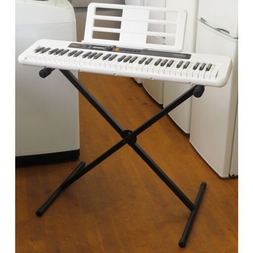 ♪CASIO カシオトーン CT-S200 61鍵 キーボード スタンド付 2023年 美品♪