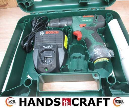 ボッシュ　BOSCH　PSB10-8LI2　インパクトドライバ　バッテリ10.8V一個/充電器付き　中古品　【ハンズクラフト宜野湾店】