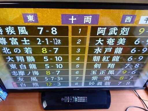 【和泉】配送可!! 受信確認済 2014年製 SHARP AQUOS 液晶テレビ 46インチ LC-46W10 シャープ アクオス