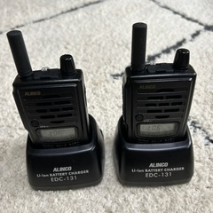 アルインコ 無線機 DJ-R100D 2台セット 