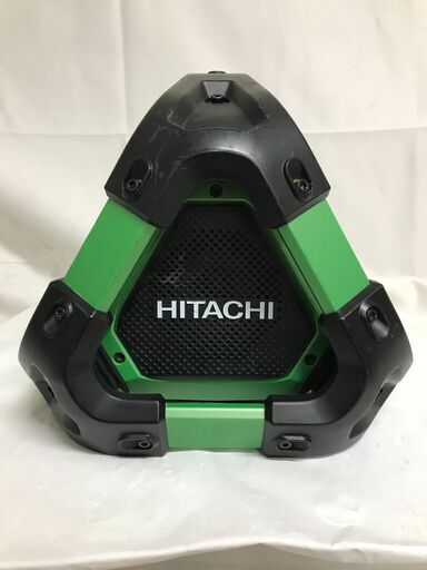 【北見市発】ヒタチ HITACHI 日立 コードレスラジオ UR18DSDL 緑 (D5881axwY)