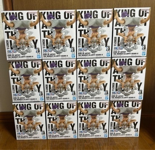 ワンピース KING OF ARTIST THE MONKEY.D.LUFFY GEAR5 Ⅱ  ニカ　フィギュア　12個セット