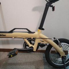 アウトランク折り畳み自転車14インチ