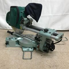 【北見市発】ヒタチ HITACHI 255mm卓上スライドマルノコ C10FS 1994年製 緑 (D5886aaykY)