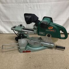 【北見市発】ヒタチ HITACHI 255mm卓上スライドマルノコ C10FS 1994年製 緑 (D5886aaykY)