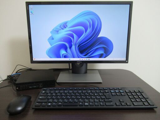 省スペースPC DELLパソコン モニタ付きセット