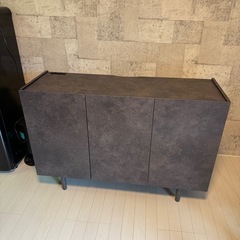 パモウナ サイドボード CEチェスト120 セラミカネロ