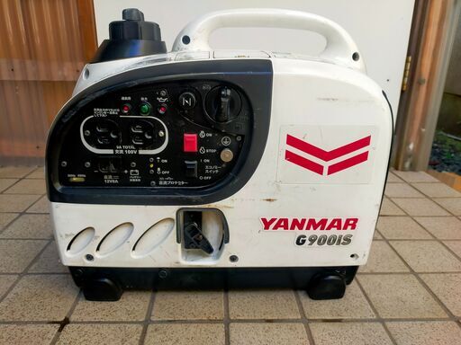 動作良好！！ インバーター発電機 ヤンマー建機 G900is2