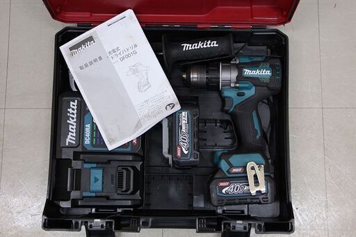 makita マキタ 充電式ドリルドライバ DF001G 40V ドライバドリル (D5901knxwY)