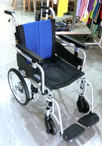 ★美品★MIKI ミキ 介助用車椅子 BAL-6 ノーパンクタイヤ【モノ市場東海店】