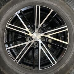 【DUNLOP GRANDTREK ST30 225/65R17】夏タイヤ【ECO FORME CRS161 17インチ 7J5HPCD114.3+45】ブラポリ エクストレイル CX-5等　(KTL106)