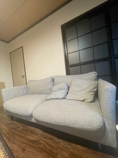 3人掛けソファー(グレー)