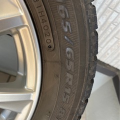 スタッドレスタイヤ15インチ　アルミホイール4本セット 