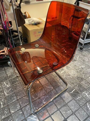 TOBIAS トービアス（IKEA「TOBIAS」トービアス 2脚セット クロム