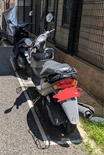 原付スズキ125ccスクーター