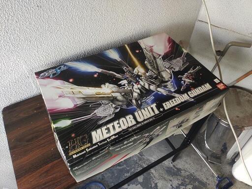 HG 1/144 ミーティアユニット+フリーダム \n\n