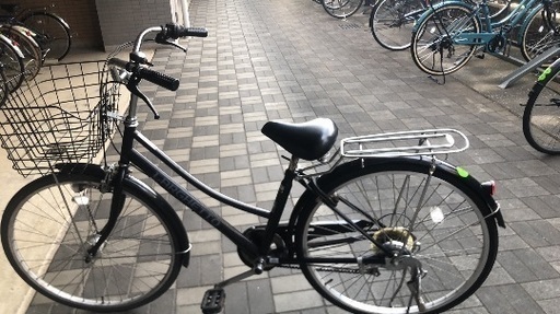 26インチ6段変速自転車