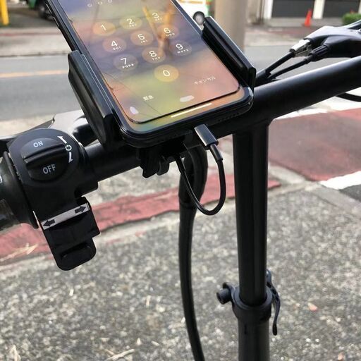 美品・新品電動自転車　折り畳み式　リミッターカット済み　アシスト可能　アイホン充電可能　大阪市内