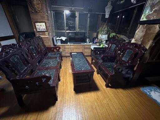 応接セット、台湾製で頑丈です。