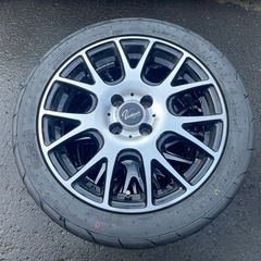 【ネット決済】スポーツタイヤ 205/45R16アルミホイールセット