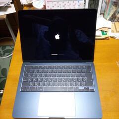Apple,Macbookair,m2、2022年式、新品同様、人気のミッドナイトです。