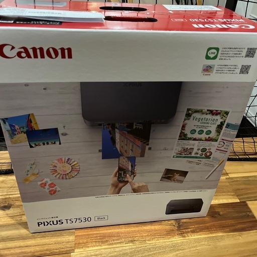 キヤノン Canon プリンター A4インクジェット複合機 PIXUS TS7530 ブラック 2021年モデル テレワーク向け 5色・独立型・対応インクBCI-300/301シリーズ