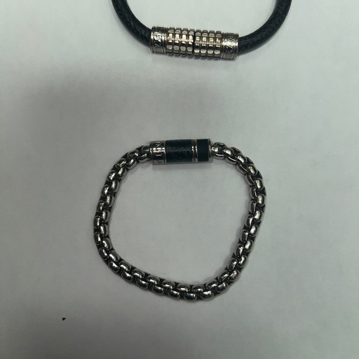 ディーゼル DIESEL メンズ チェーンブレスレット ロゴバックル