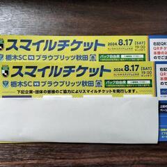 栃木SCーブラウブリッツ秋田戦　8月17日（土）