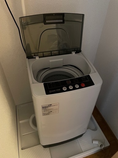 ほぼ新品　コンパクトな洗濯機