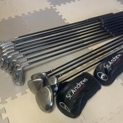 ゴルフクラブ１９本・キャディバッグ！