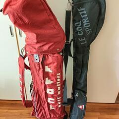 ゴルフクラブ１９本・キャディバッグ！
