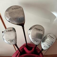 ゴルフクラブ１９本・キャディバッグ！