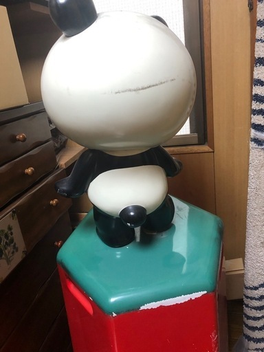 パンダ 店頭用看板 レトロ 立ち看板 薬局