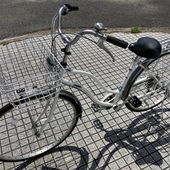【27インチ自転車】美品❗️外装6段　LEDダイナモライト仕様　BAA認定車❗️前後タイヤ新品❗️若林自転車　浜大津店SALE中❗️