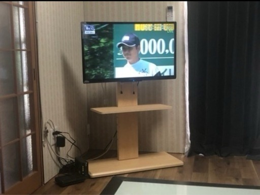 最終値下げ！32型フナイ国産テレビ！台付