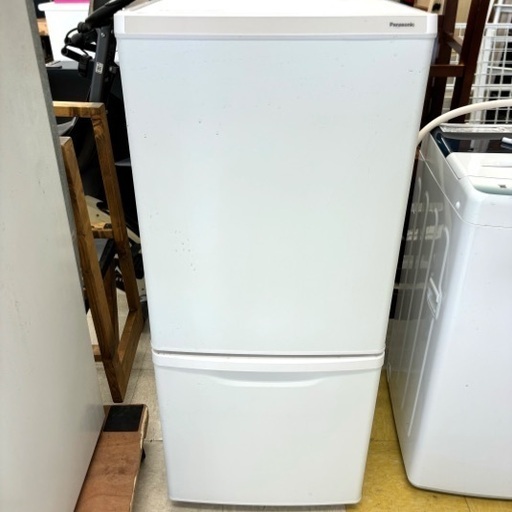 桐生店【現状品】j7-54 Panasonic 冷凍冷蔵庫 NR-B14HW-W 2022年製