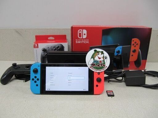 入荷!【ゲーム】Switch ＋Proコントローラー ＋マリオカートDX 【マンガ倉庫グループ！ゲーム機高価買取アールワン田川】