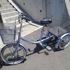 MIYATA 前20インチ後ろ16インチ 三輪自転車