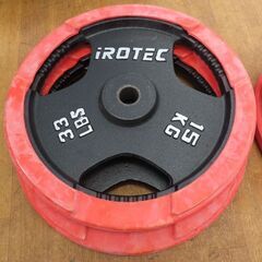 ♪IROTEC/アイロテック ウェイトプレート 80kg バーベル ダンベル 札幌♪